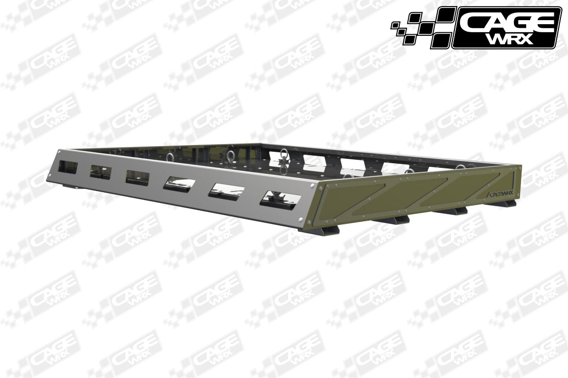RZR XP1K / XP Turbo / XP Turbo S (2014-2023) 2 Seat "Baja Spec" Roof Rack Assembled and Powder Coated