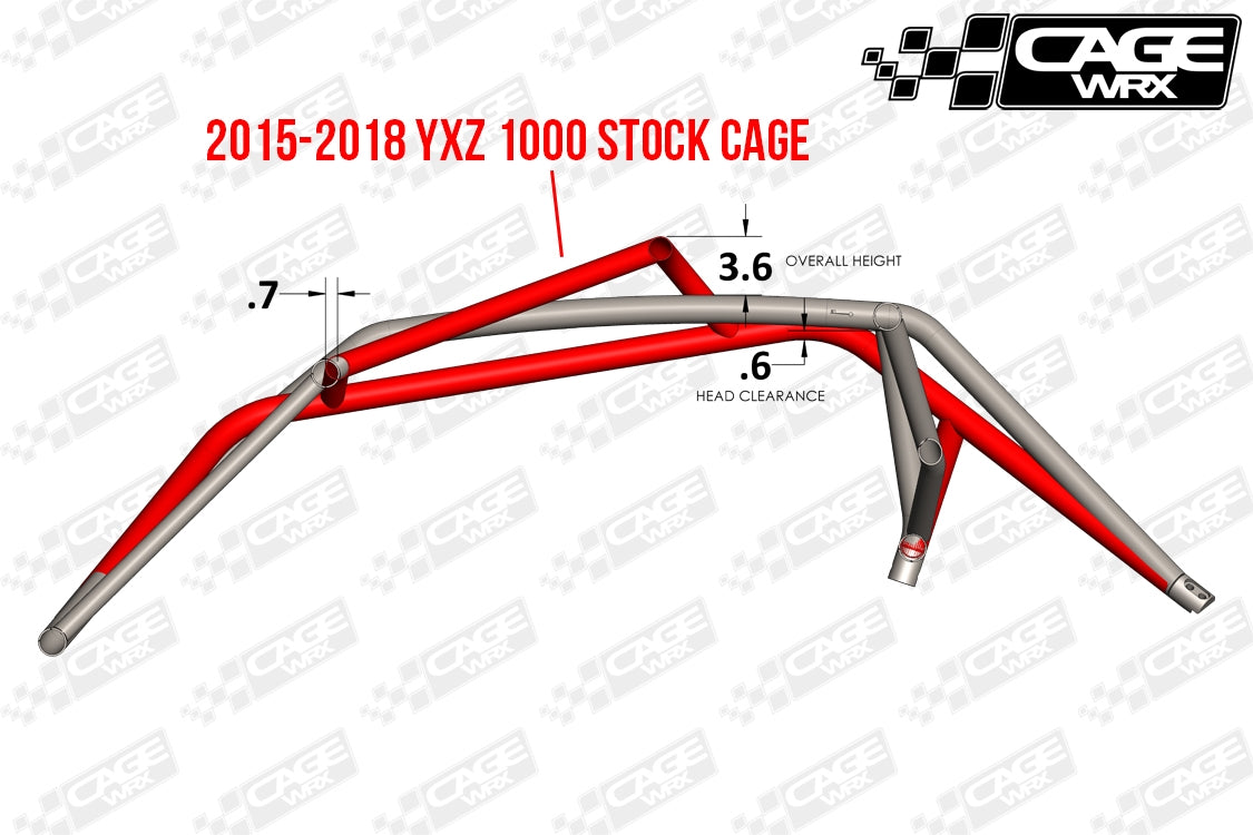 "SUPER SHORTY" Roll Cage Kit: YXZ 1000R (2016+)