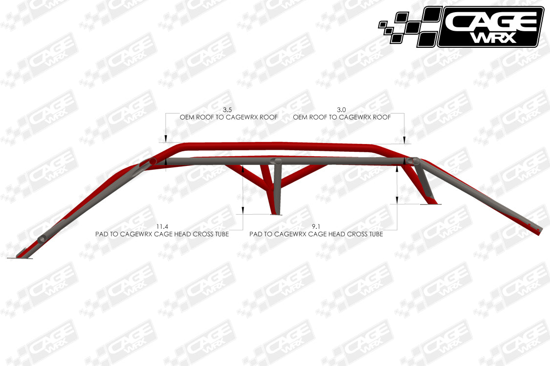 "BAJA SPEC" Roll Cage Kit: Can-Am Maverick X3 MAX (2017+) - PREORDER!!