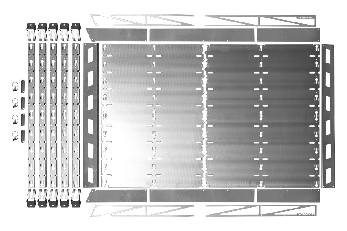 Cagewrx Polaris RZR XP1K / XP Turbo / XP Turbo S (2014-2023) Roof Rack Kit