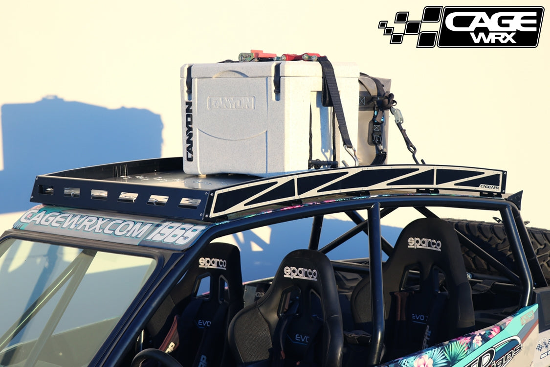 RZR XP1K / XP Turbo / XP Turbo S (2014-2023) 4 Seat "Super Shorty" Roof Rack Assembled and Powder Coated