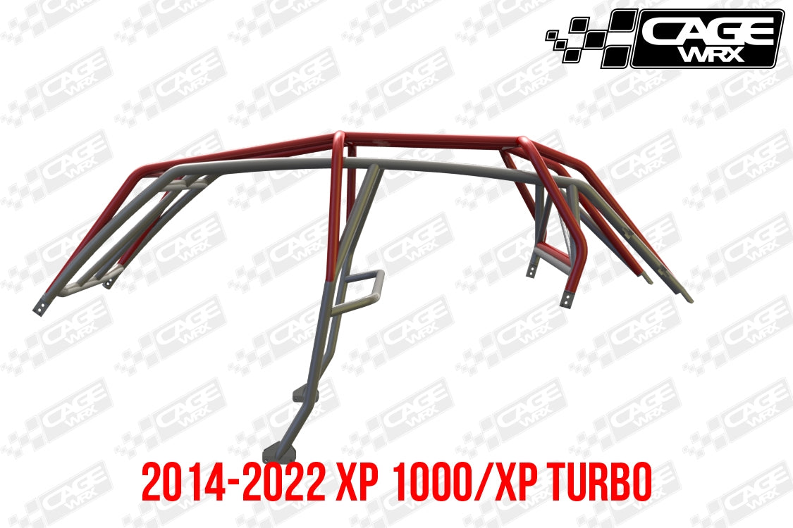 "SUPER SHORTY" Roll Cage - Assembled: RZR XP4 1000 (2019-2023) / XP4 Turbo S (2018+)