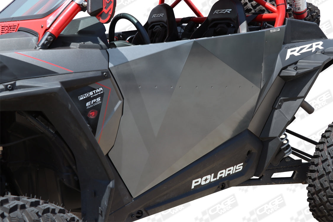 Aluminum Doors for 2 Seat RZR XP 1000/Turbo/Turbo S
