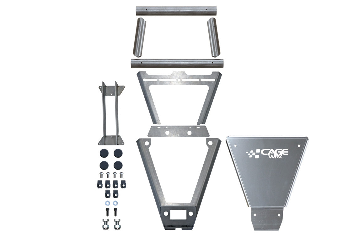 CageWrx raw front bumper kit polaris RZR XP 1000 UTV utility vehicle