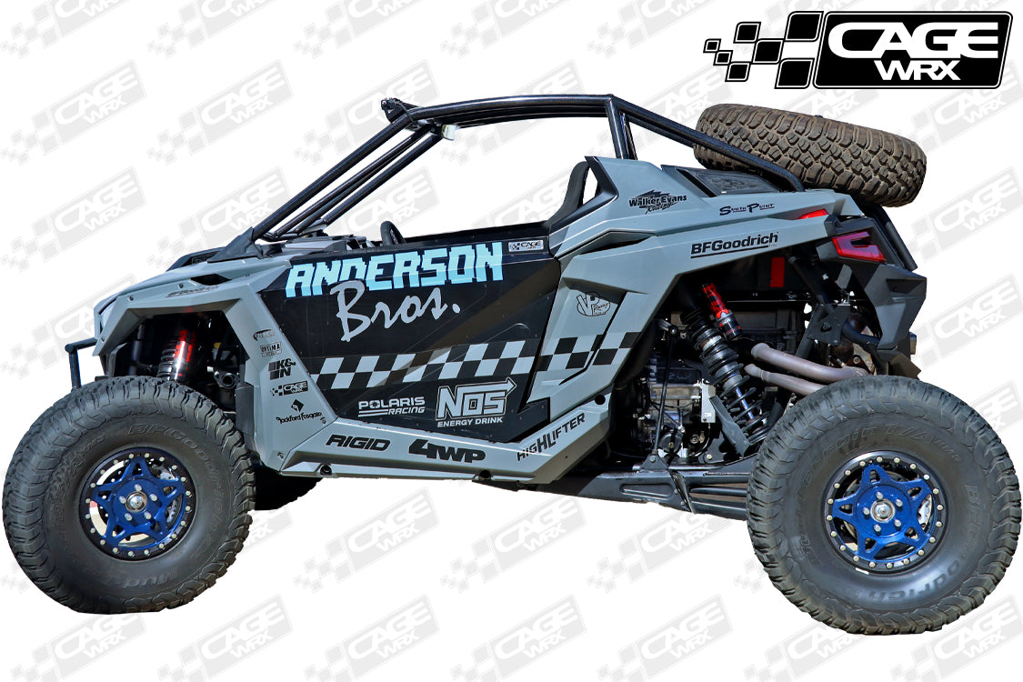 ラドスケール 1/18 サーブ 9-2X エアロ (シルバー) 50台限定 CageWrx Polaris RZR Pro XP / PRO R / TURBO R Aluminum Full Doors