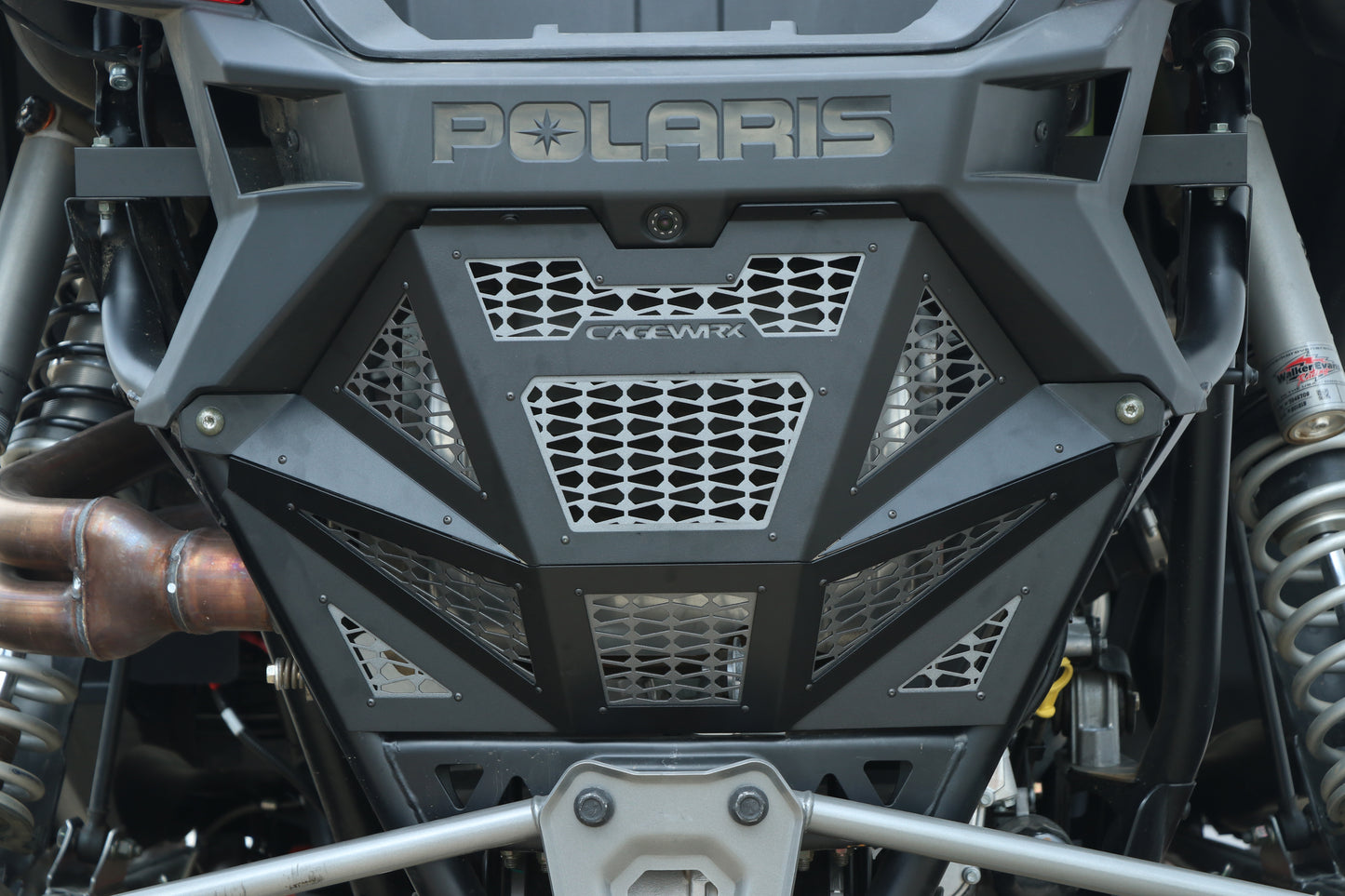 Polaris RZR Pro R Rear Exhaust Cover