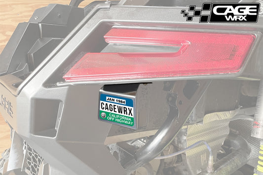 Cagewrx Polaris RZR Pro XP / Pro R / Turbo R Registration Mount