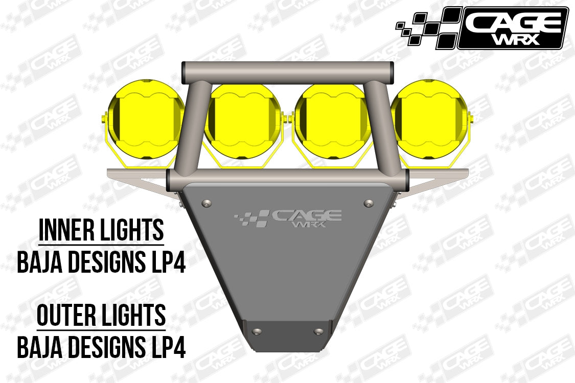 RZR Pro XP Front Bumper Assembled