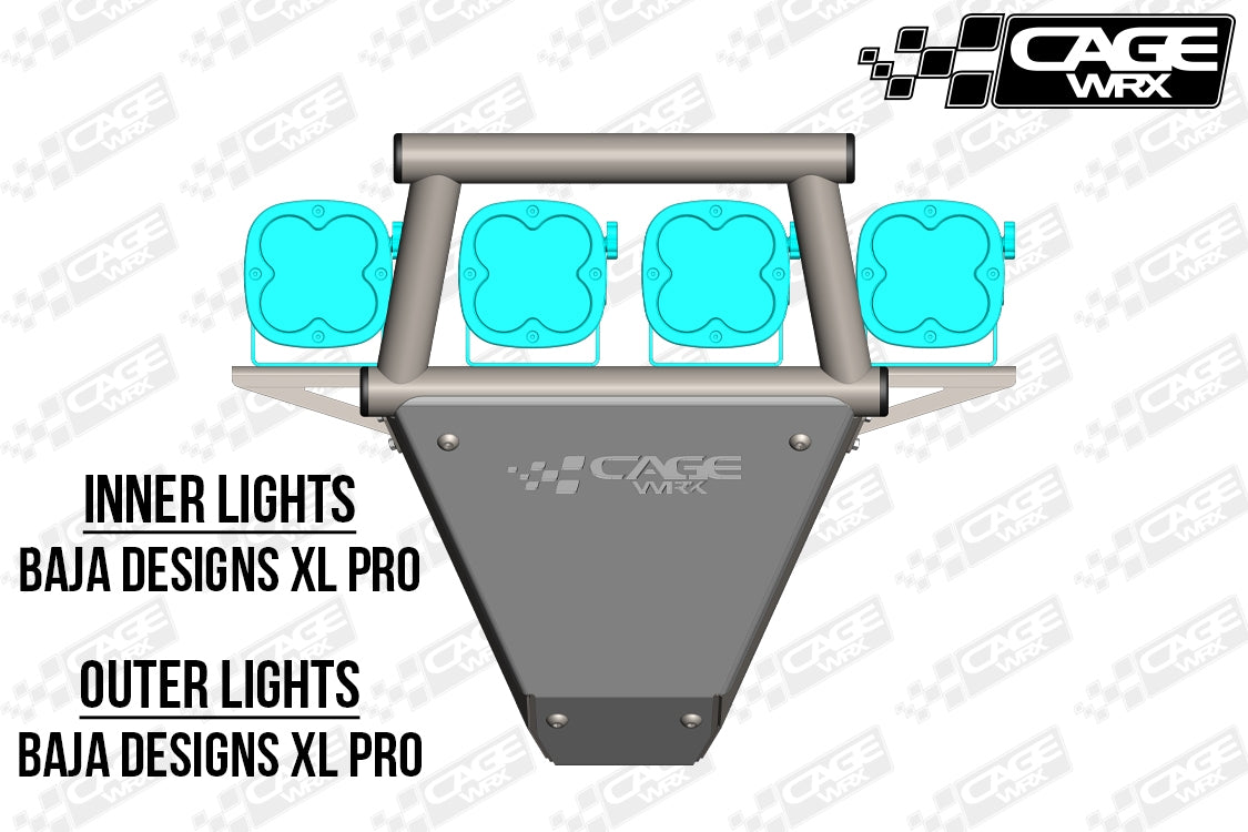 RZR Pro XP Front Bumper Assembled