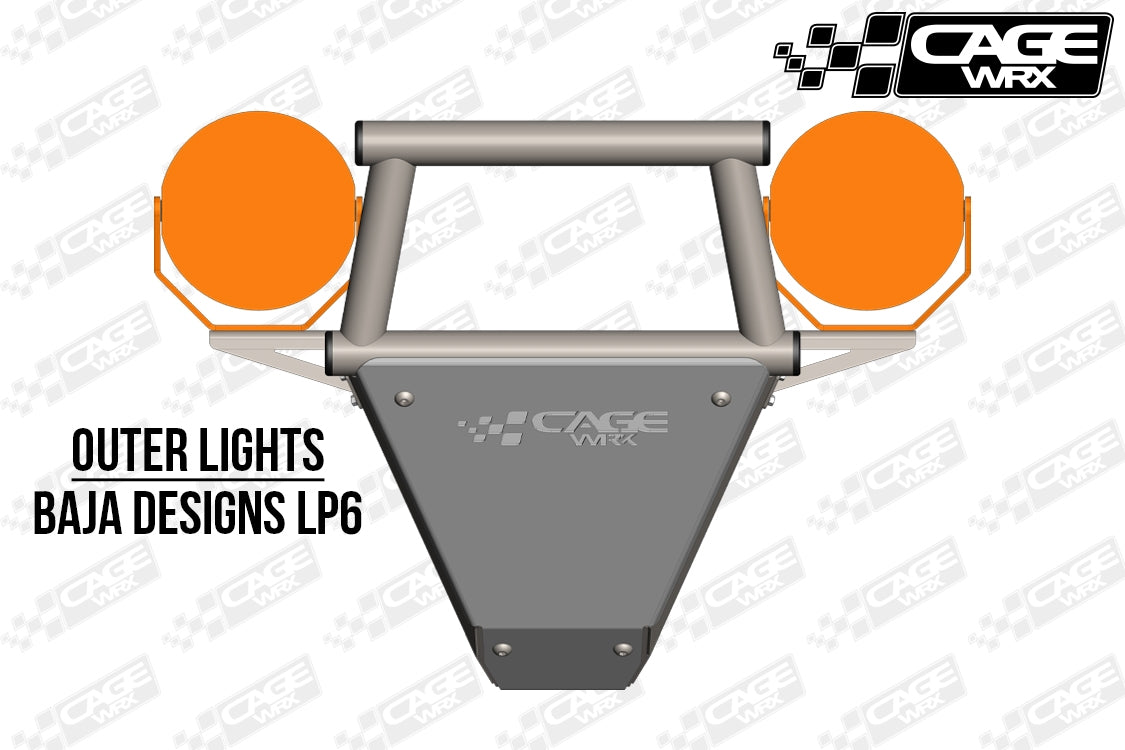 RZR Pro XP Front Bumper Assembled