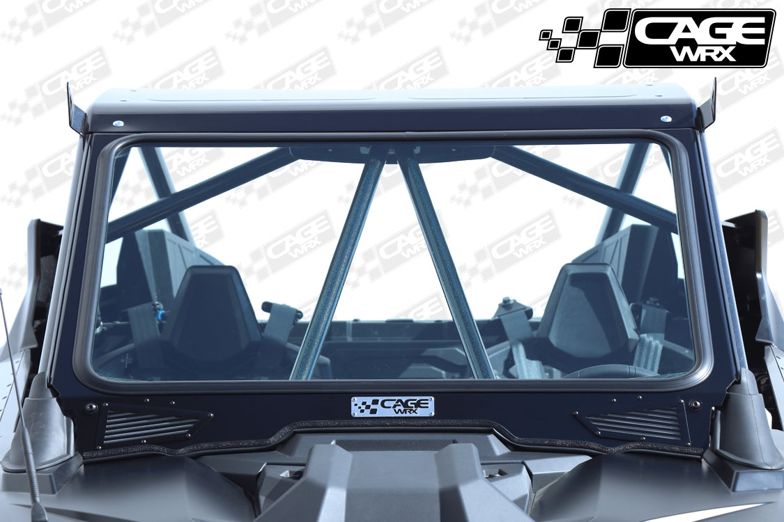 Polaris RZR Pro XP "Super Shorty" & "Baja Spec" Aluminum/Glass Windshield (2020-2024)