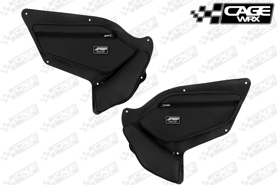 PRP Front Door Bags with Knee Pads For Polaris RZR PRO XP (PAIR)