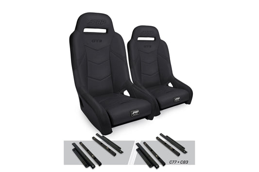 PRP RZR GT3 Suspension Seats (PAIR) for RZR XP1K/Turbo/Turbo S - PRE-DESIGNED