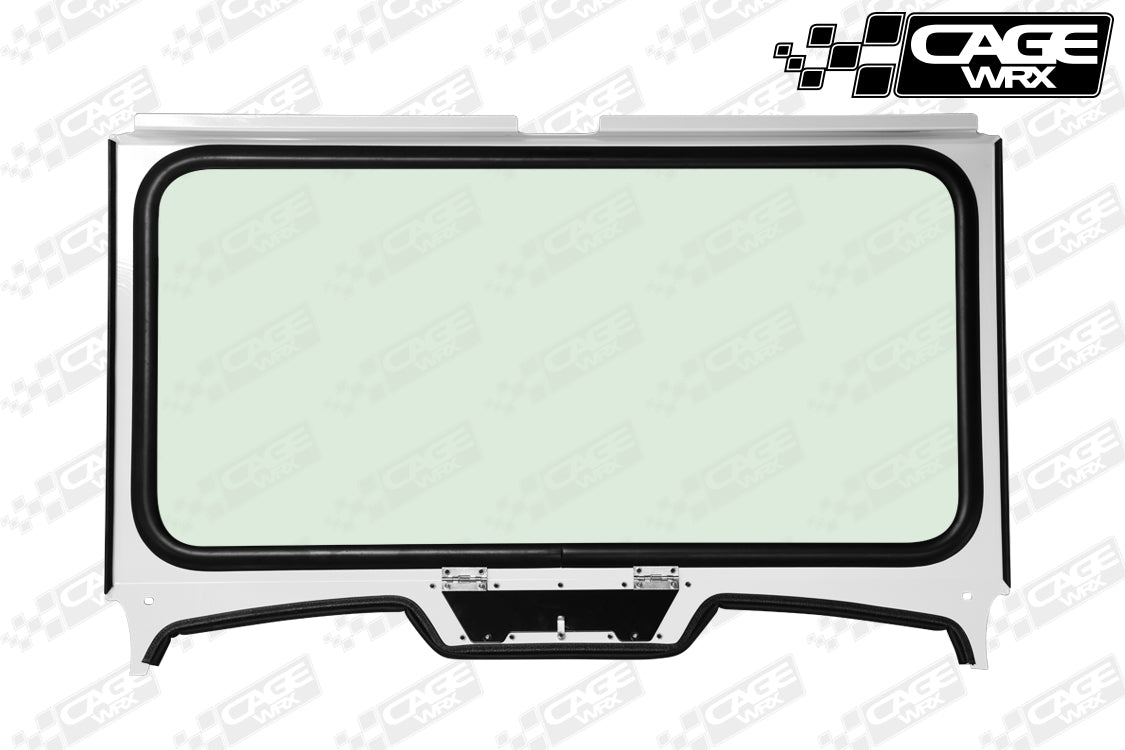 Polaris RZR (2019+/Turbo S) "Baja Spec/Competition Cage" Aluminum/Glass Windshield