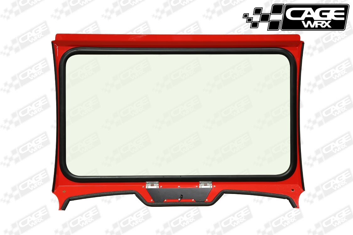 Polaris RZR (2019+/Turbo S) "Super Shorty" Aluminum/Glass Windshield