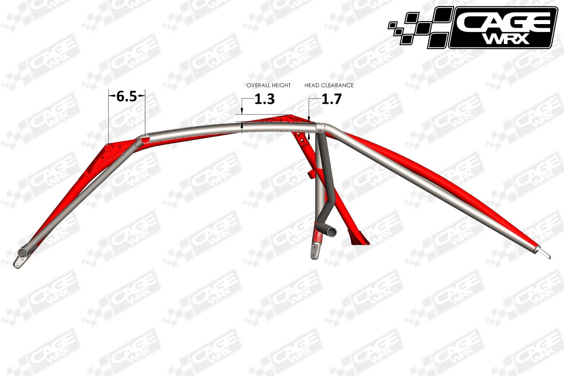 "SPORT CAGE" Roll Cage Kit: Kawasaki Teryx KRX 1000