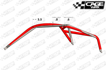 "BAJA SPEC" Roll Cage - Assembled: RZR Pro R (2022+)