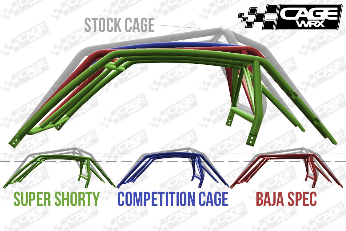 "BAJA SPEC" Roll Cage Kit: RZR XP 1000 / XP Turbo (2014-2018)