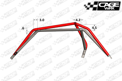 Polaris RZR XP / XP Turbo (2014-2018) Roll Cage KIT | "BAJA SPEC"