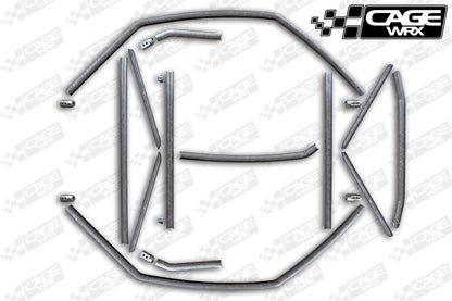 "SUPER SHORTY" Roll Cage Kit: RZR XP 1000 / XP Turbo (2014-2018)