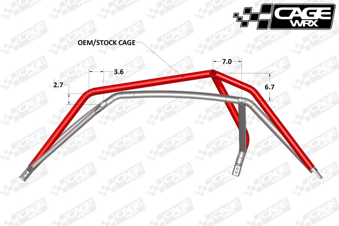 Polaris RZR XP 1000 Roll Cage – CAGEWRX
