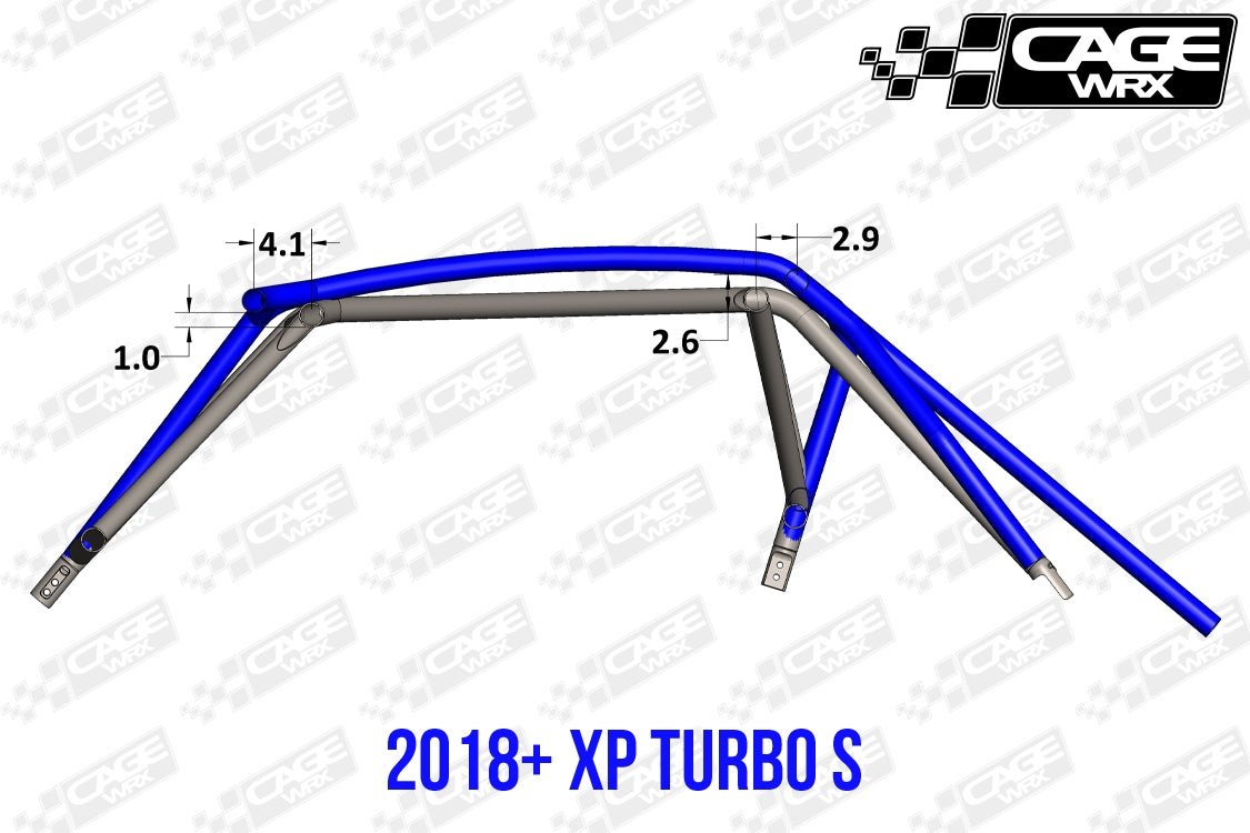 "BAJA SPEC" Roll Cage Kit: RZR XP 1000 (2019-2023) / XP Turbo S (2018+)