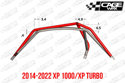 "COMPETITION CAGE" Roll Cage Kit: RZR XP 1000 (2019-2023) / XP Turbo S (2018+)