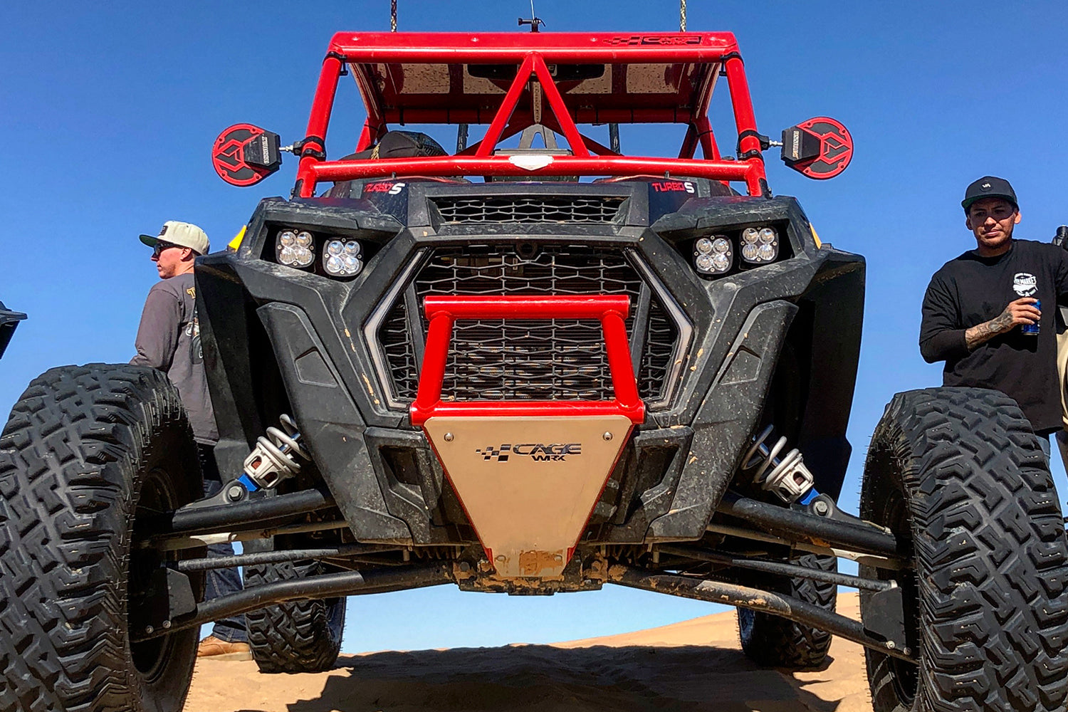 Polaris RZR Turbo S Front Bumper | Assembled