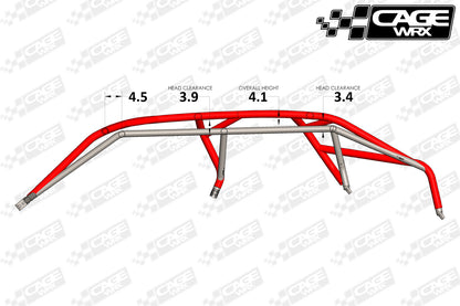 Polaris RZR Pro R4 Roll Cage | ASSEMBLED | "BAJA SPEC"