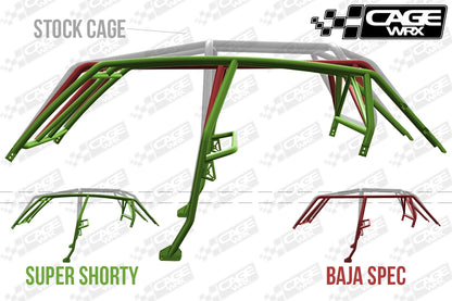 "BAJA SPEC" Roll Cage Kit: RZR XP4 1000 / XP4 Turbo (2014-2018)