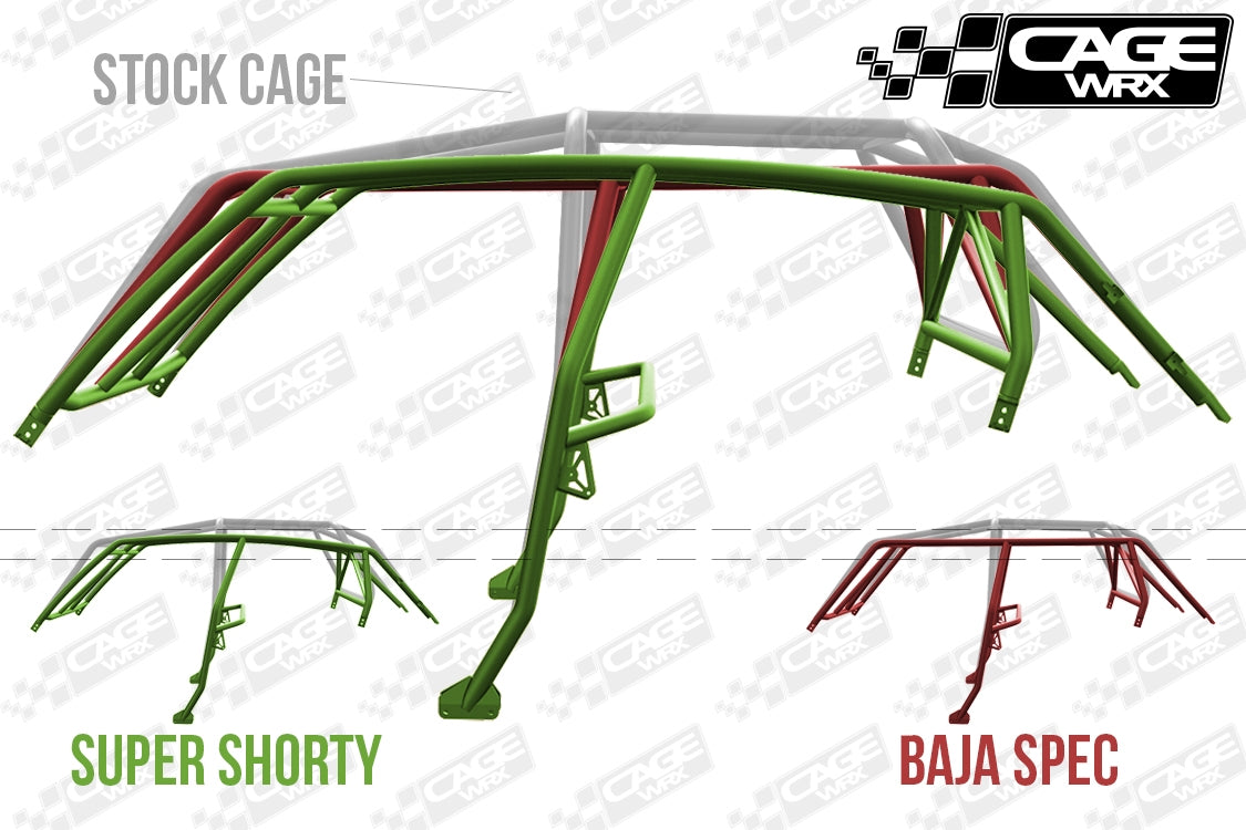 "BAJA SPEC" Roll Cage - Assembled: RZR XP4 1000 / XP4 Turbo (2014-2018)