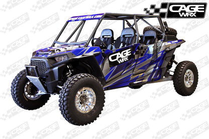 Polaris RZR XP4 / XP4 Turbo (2014-2018) Roll Cage | ASSEMBLED | "BAJA SPEC"
