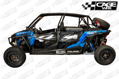 Polaris RZR XP4 / XP4 Turbo (2014-2018) Roll Cage | ASSEMBLED | "SUPER SHORTY"