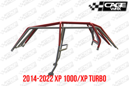 Polaris RZR XP4 (2019-2023) / XP4 Turbo S Roll Cage | ASSEMBLED | "BAJA SPEC"