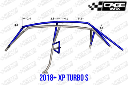 "BAJA SPEC" Roll Cage - Assembled: RZR XP4 1000 (2019-2023) / XP4 Turbo S (2018+)