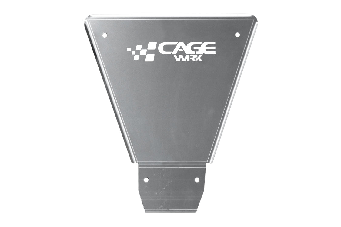 Cagewrx front bumper aluminum skid plate polaris RZR XP1K/XP Turbo/Turbo S UTV utility vehicle