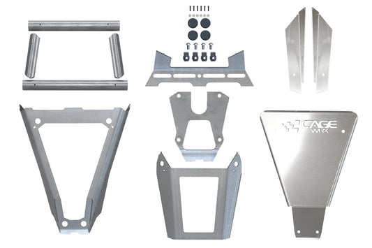 CageWrx raw front bumper kit polaris RZR Pro XP UTV utility vehicle