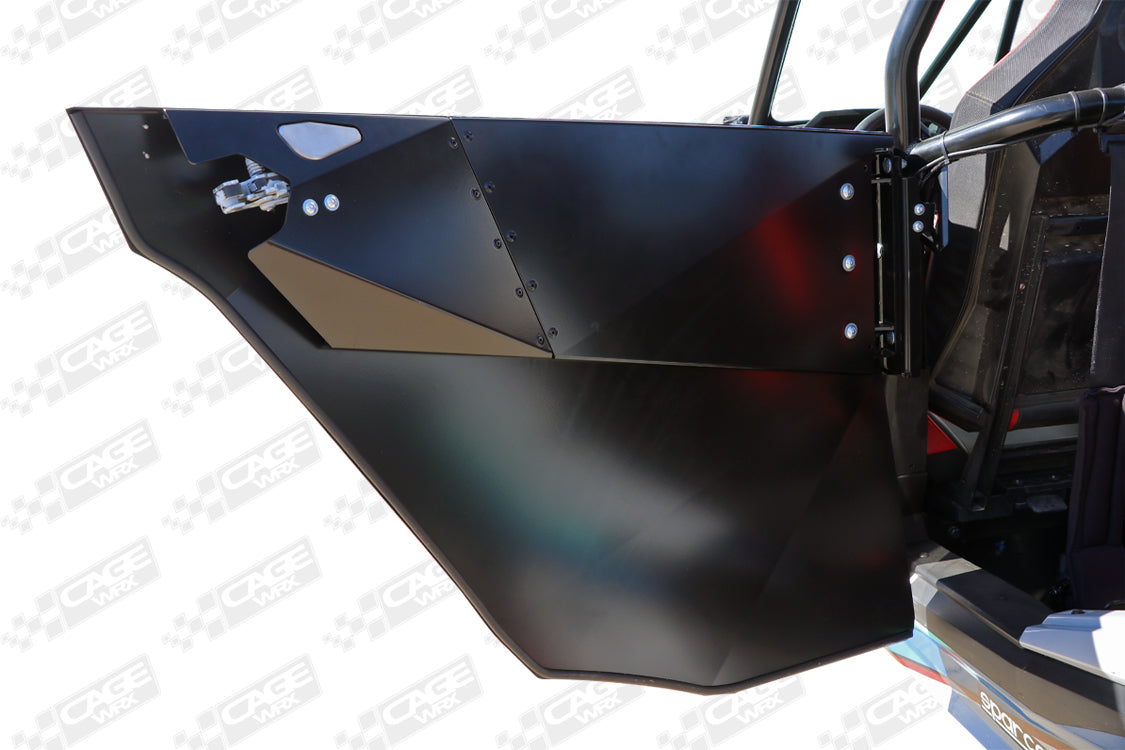 CageWrx Polaris RZR XP4 1000 Aluminum Full Doors – CAGEWRX