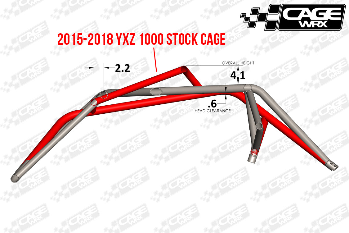 Assembled Super Shorty Yamaha YXZ 1000 Roll Cage – CAGEWRX