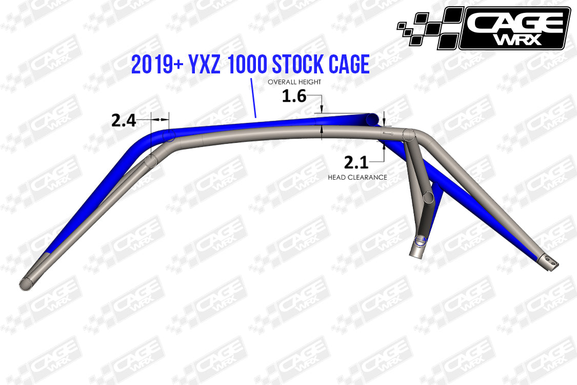 Yamaha YXZ 1000 Roll Cage KIT | "SUPER SHORTY"
