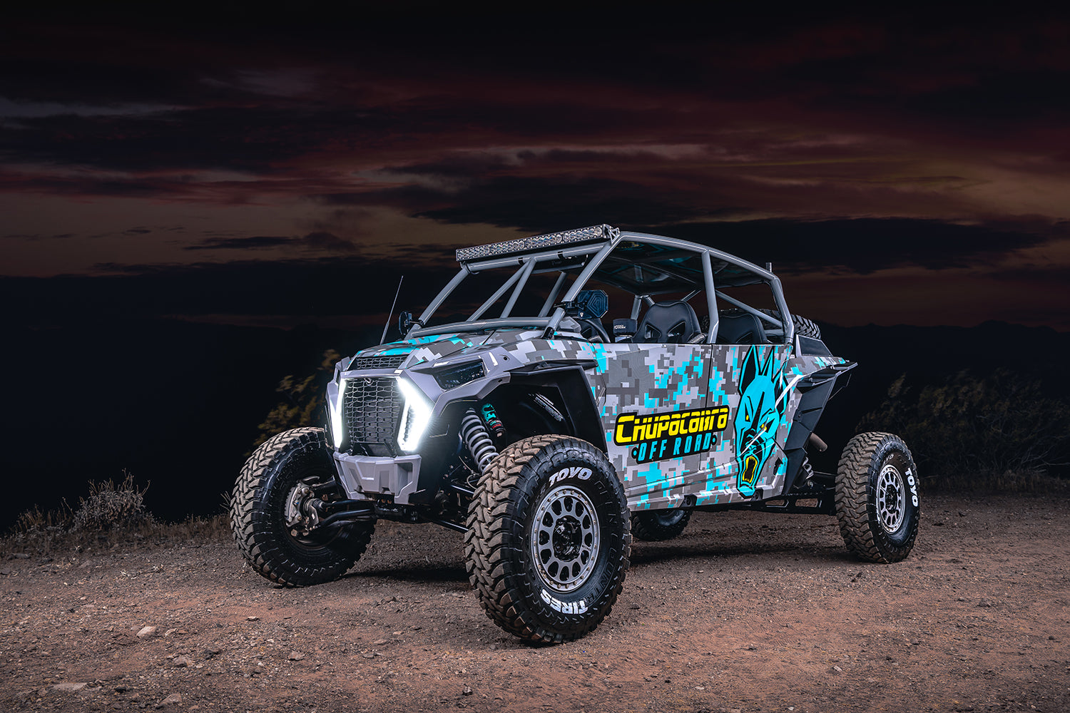 Polaris RZR XP4 (2019-2023) / XP4 Turbo S Roll Cage | ASSEMBLED | 