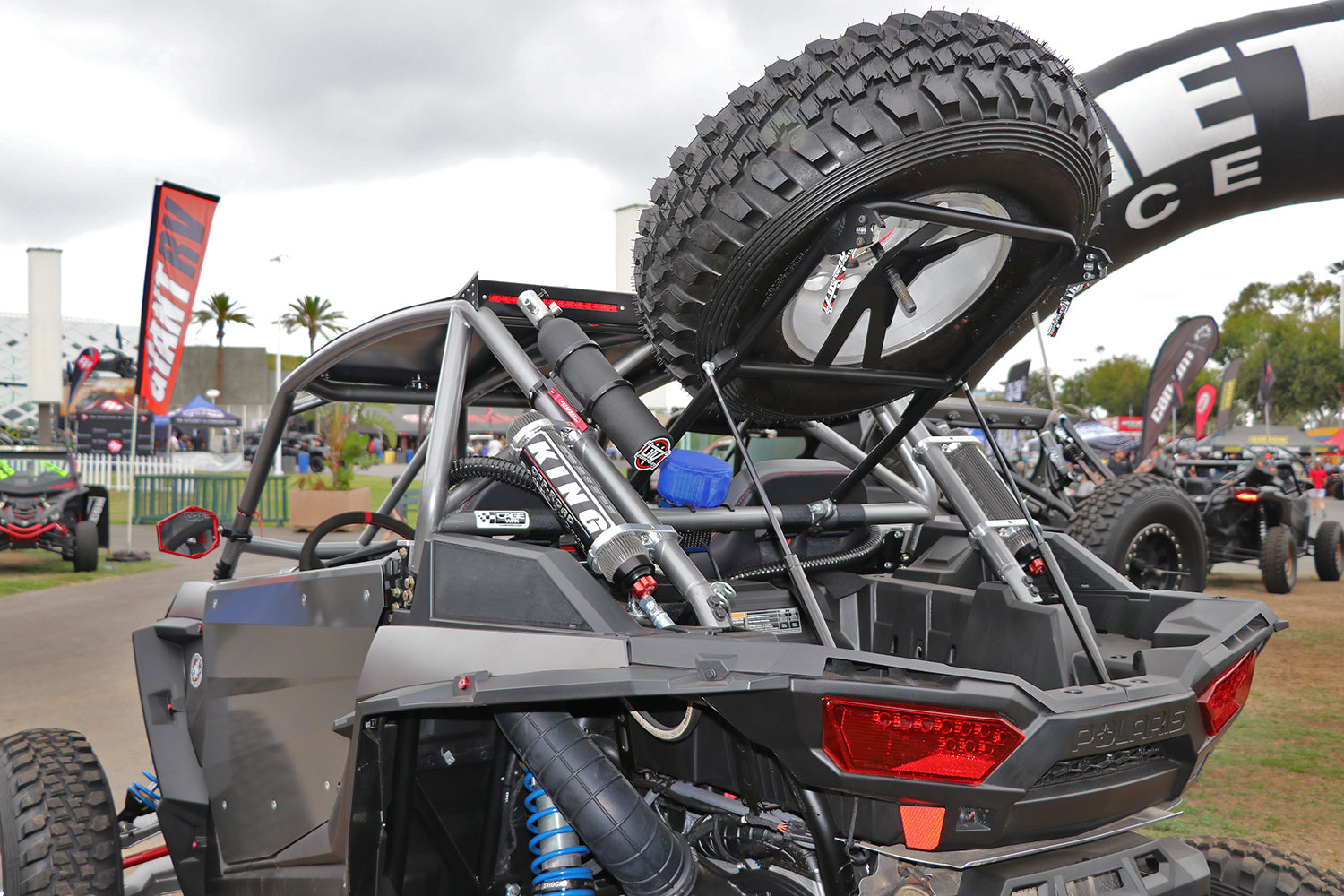 Polaris RZR XP / Turbo S Spare Tire Carrier | STANDARD (2014-2023)