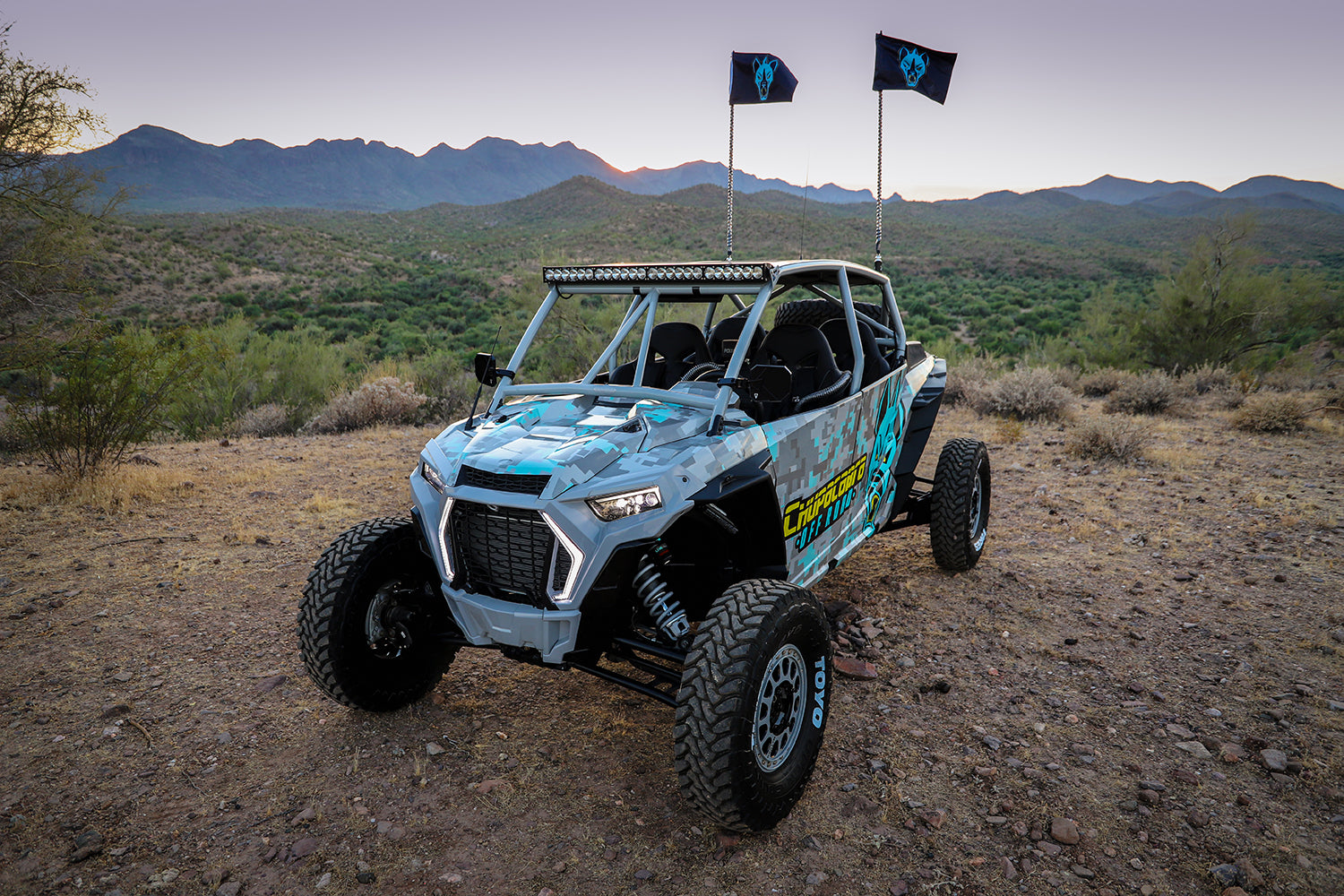 Polaris RZR XP4 (2019-2023) / XP4 Turbo S Roll Cage | ASSEMBLED | 
