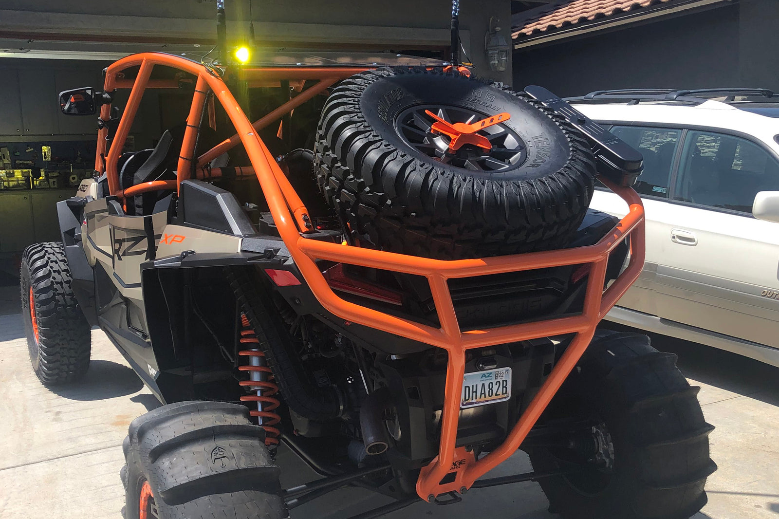 Polaris RZR XP / Turbo S Spare Tire Carrier | HIGH (2014-2023)