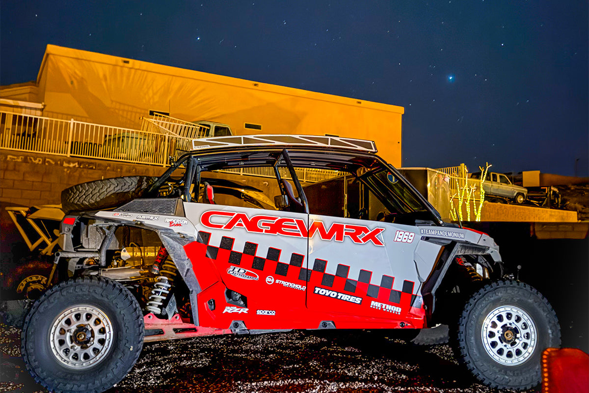 CageWrx Polaris RZR XP4 1000 Aluminum Full Doors – CAGEWRX