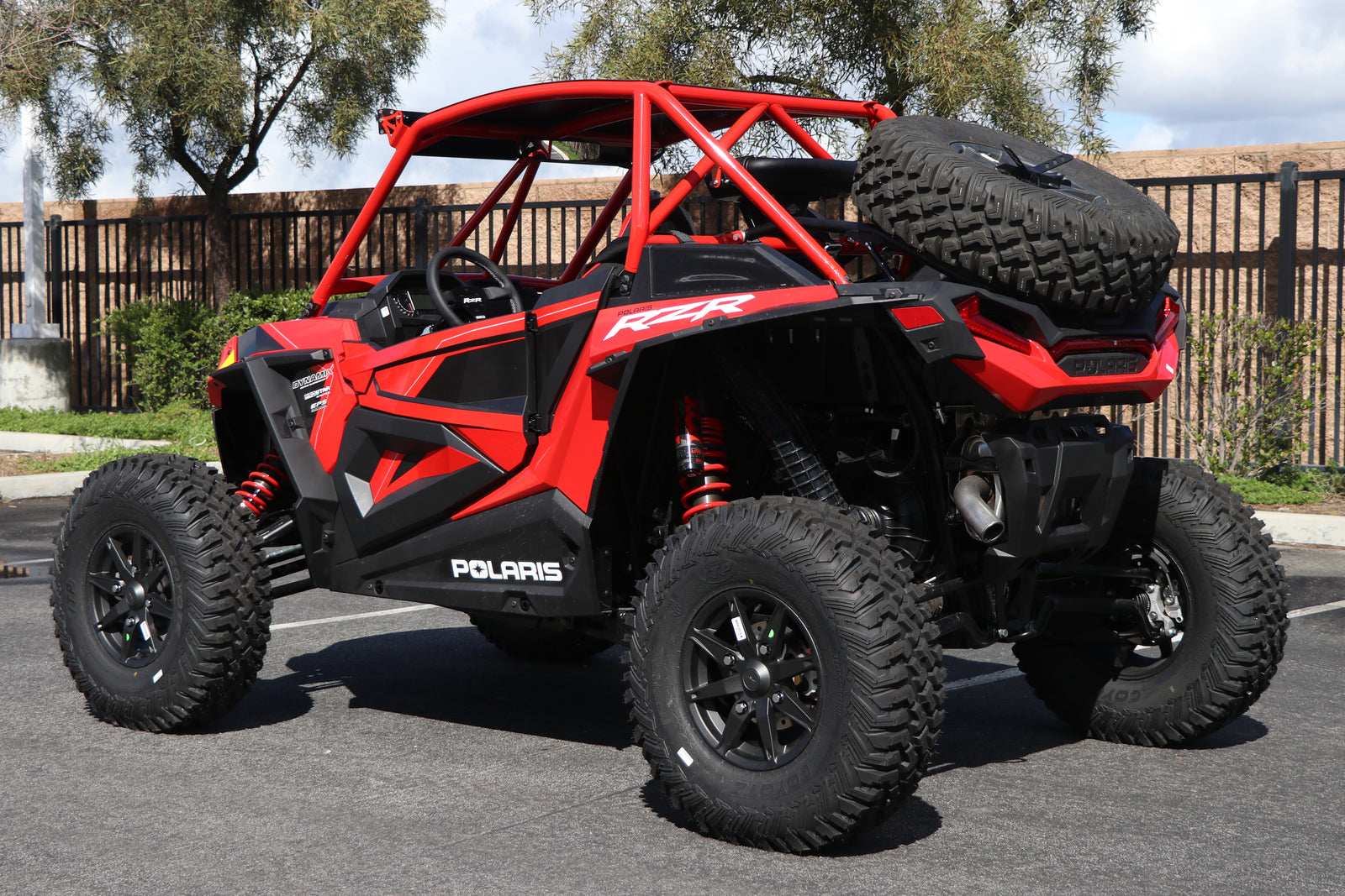 Polaris RZR XP / Turbo S Spare Tire Carrier | HIGH (2014-2023)