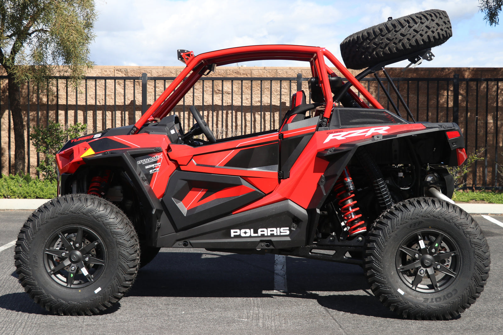 Polaris RZR XP / Turbo S Spare Tire Carrier | HIGH (2014-2023)
