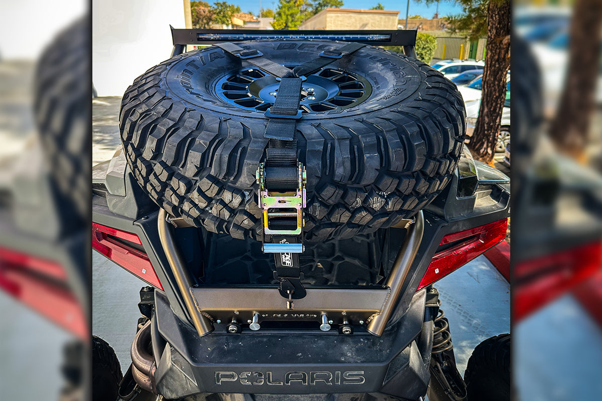 Polaris RZR Pro R / Pro S / Turbo R / Pro XP Spare Tire Carrier (2020-2026) *GEN 2*