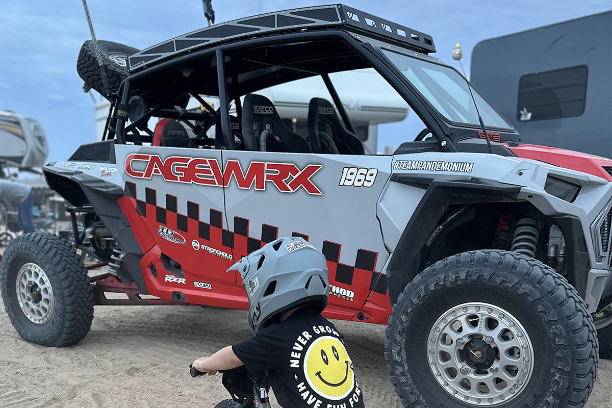 CageWrx Polaris RZR XP4 1000 Aluminum Full Doors – CAGEWRX