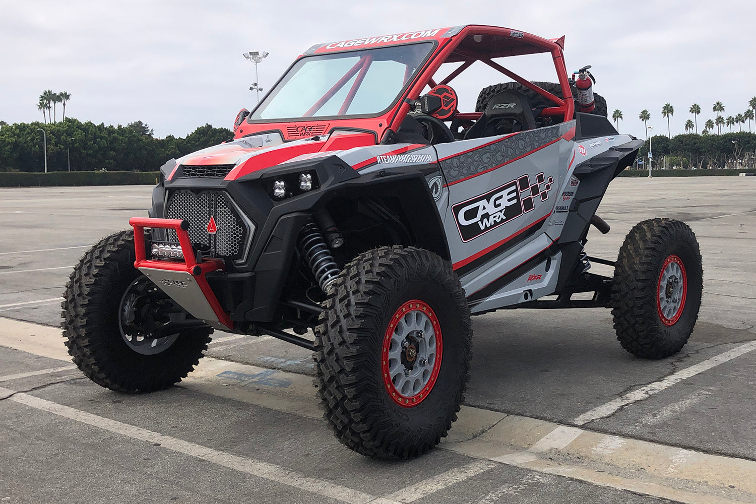 Polaris RZR Turbo S Front Bumper | Assembled